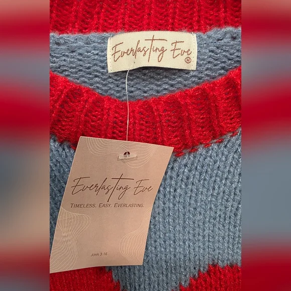 Everlasting Eve She’s Got Game "08" Sweater - Picture 8 of 9